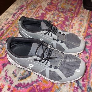 On cloud running shoes